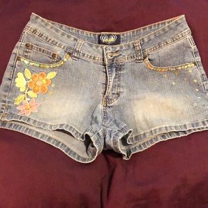 Jean shorts